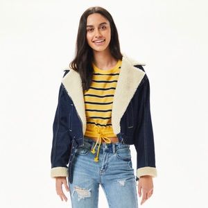 RARE Sherpa Denim Jacket